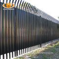 2.4m galvanized steel security europe palisade fence panels